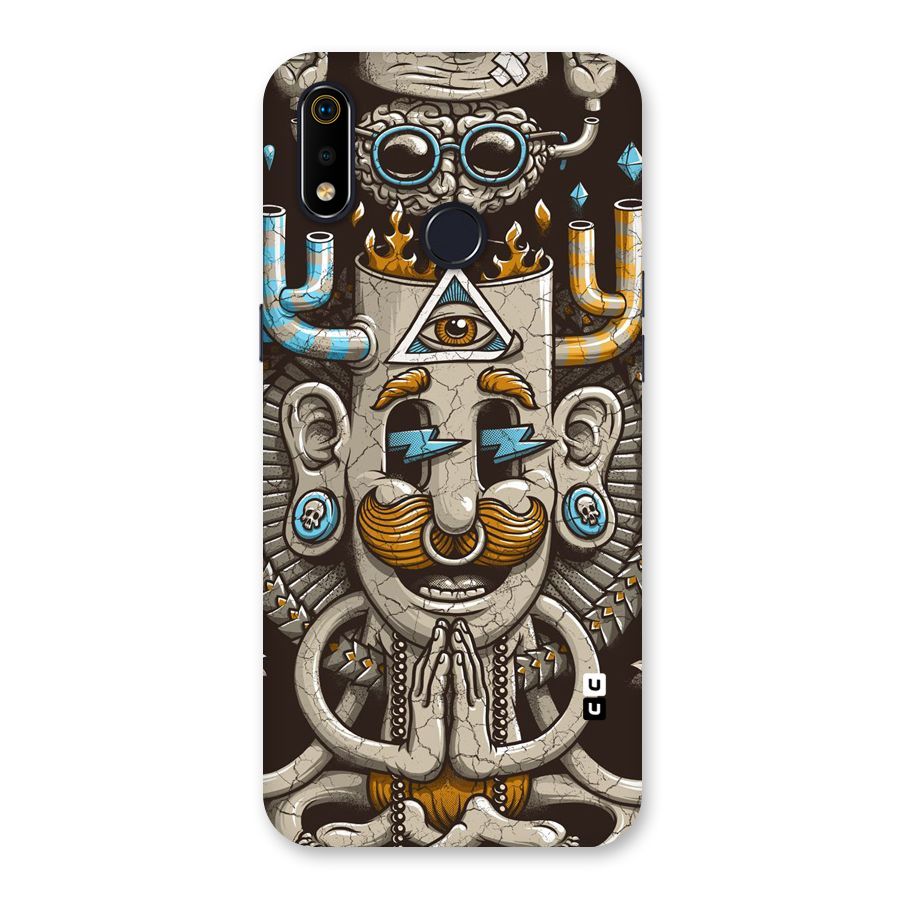 Sculpture Design Back Case for Realme 3i