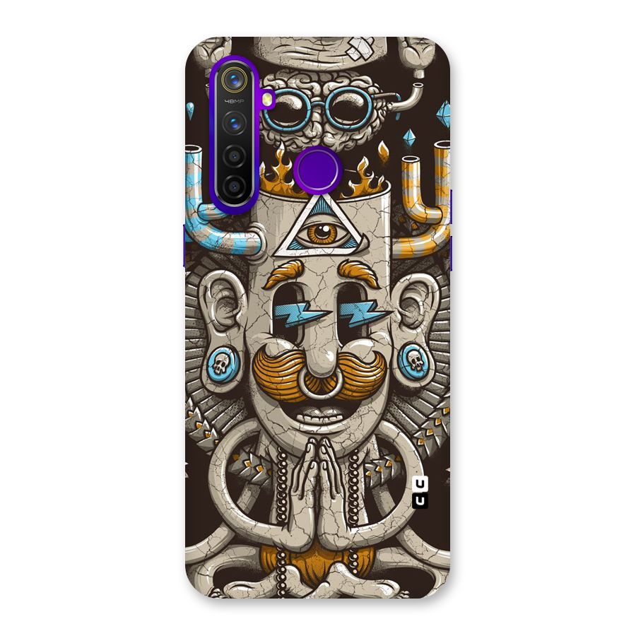 Sculpture Design Back Case for Realme 5 Pro