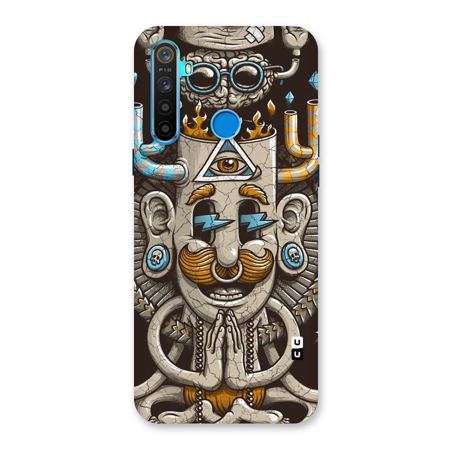 Sculpture Design Back Case for Realme 5s