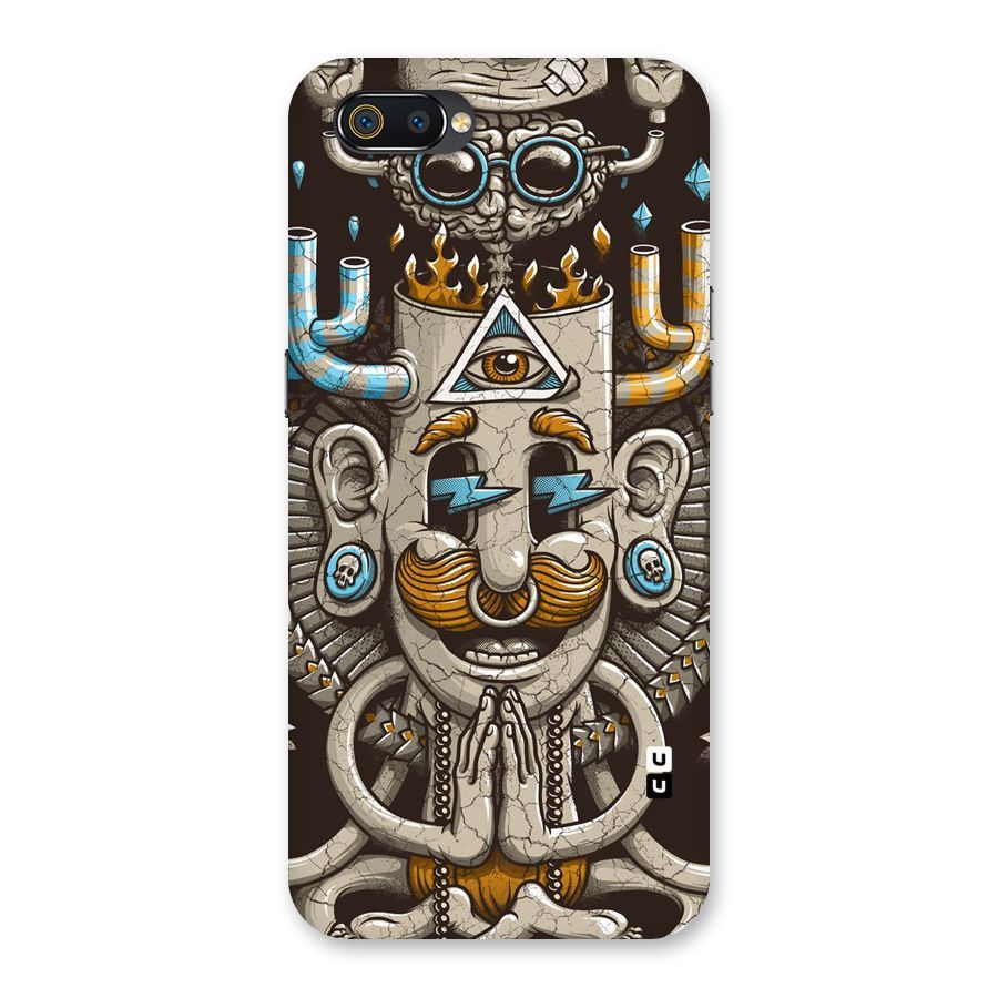 Sculpture Design Back Case for Realme C2