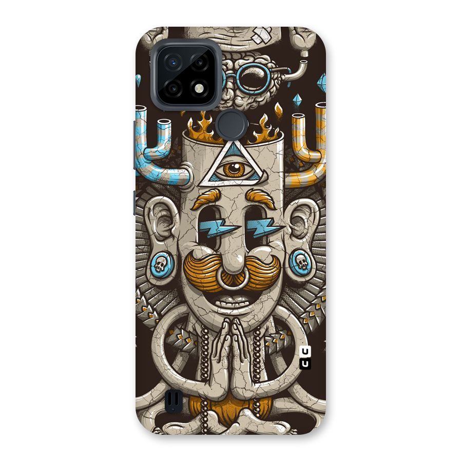 Sculpture Design Back Case for Realme C21