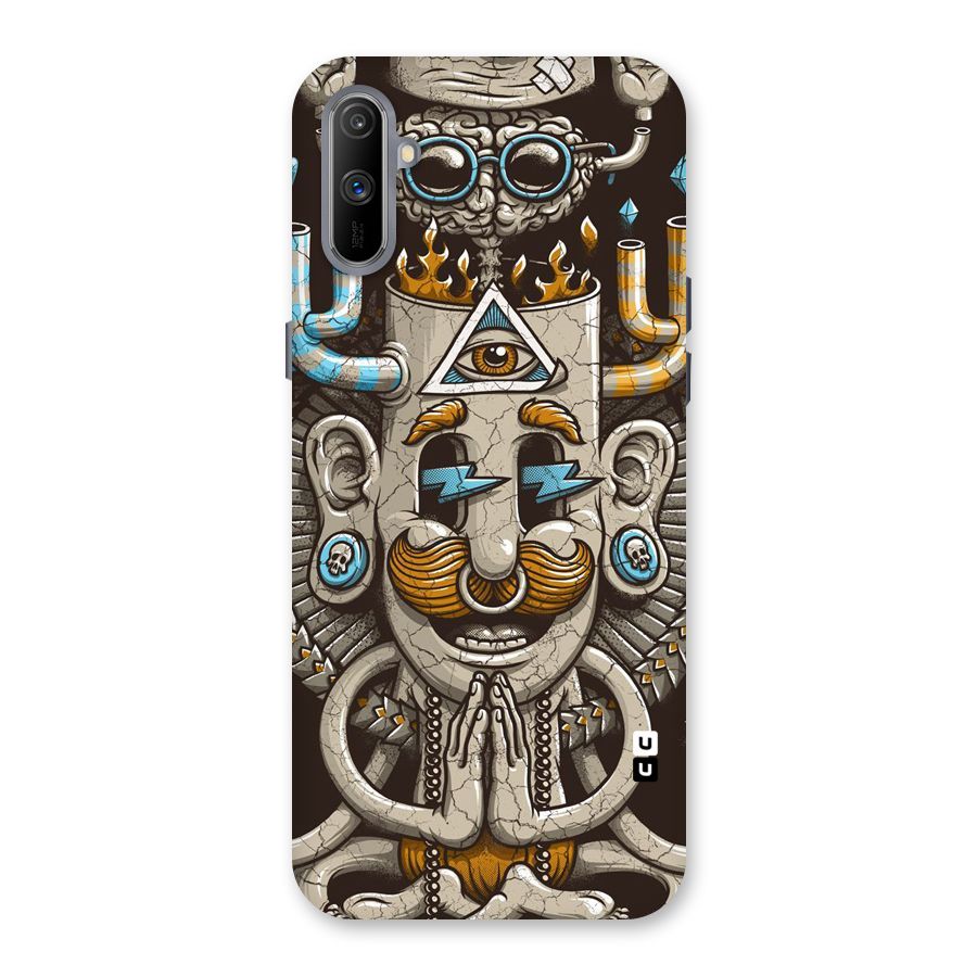 Sculpture Design Back Case for Realme C3