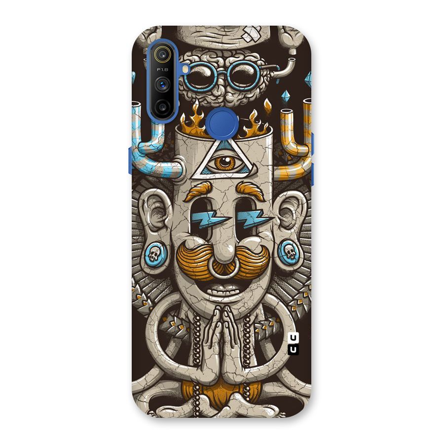 Sculpture Design Back Case for Realme Narzo 10A