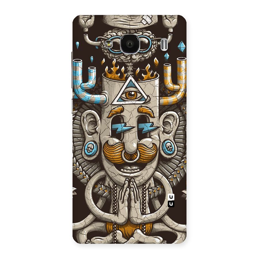 Sculpture Design Back Case for Redmi 2