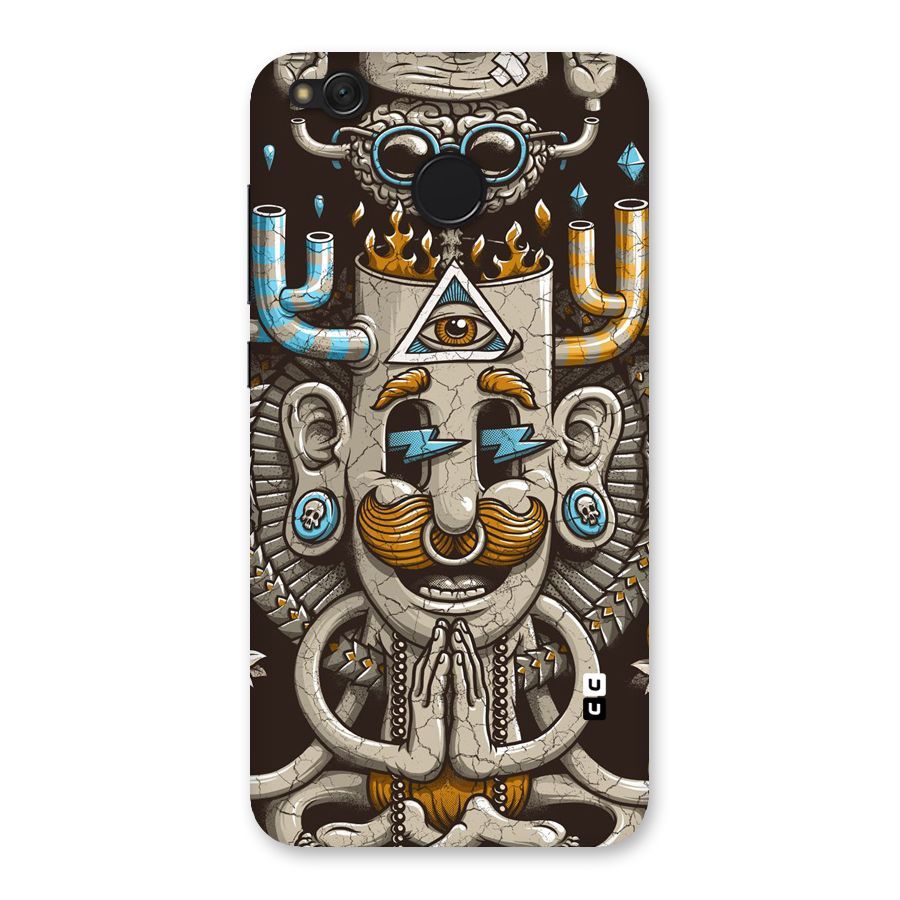 Sculpture Design Back Case for Redmi 4