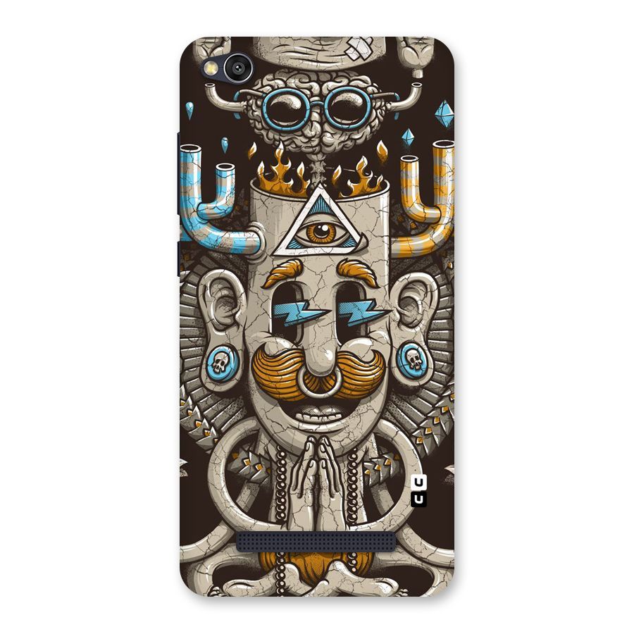 Sculpture Design Back Case for Redmi 4A