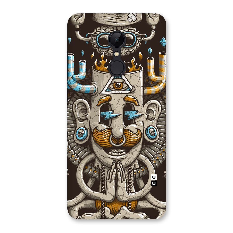Sculpture Design Back Case for Redmi 5