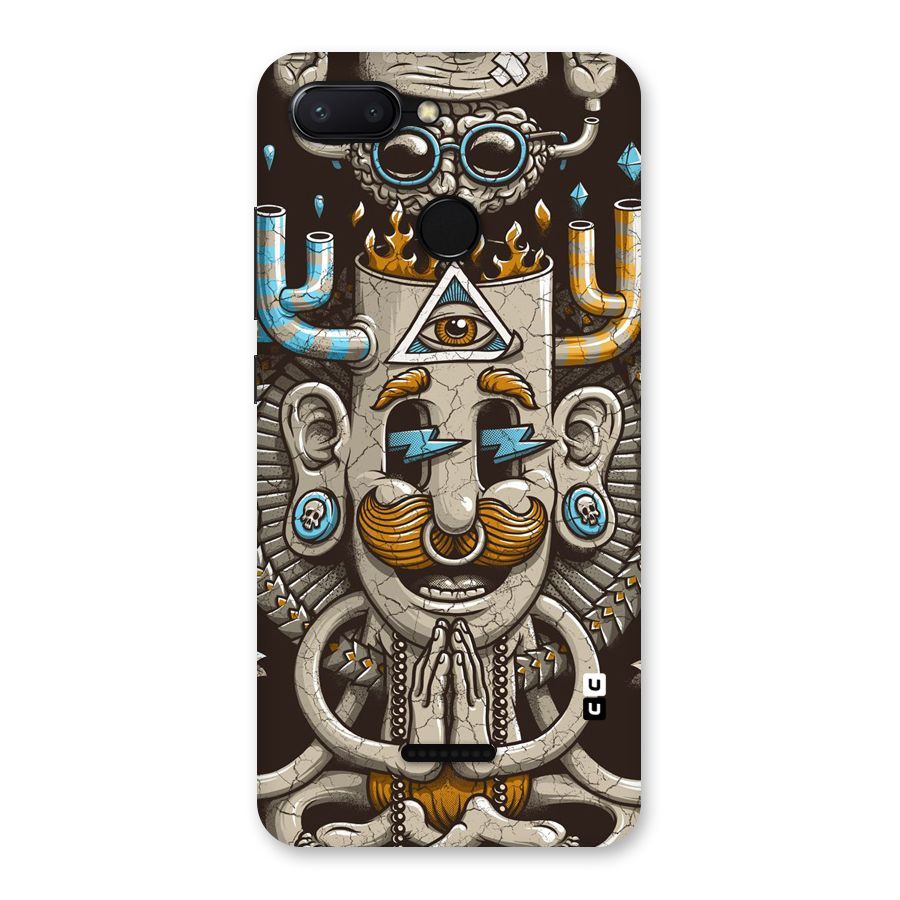 Sculpture Design Back Case for Redmi 6