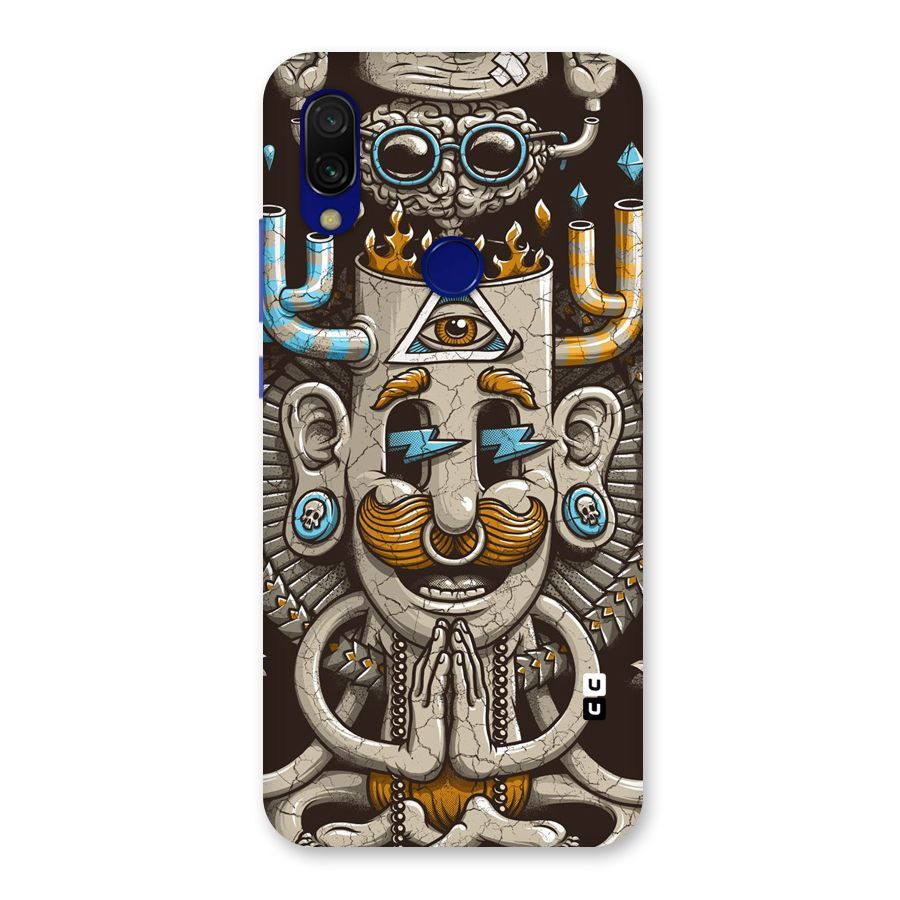 Sculpture Design Back Case for Redmi 7