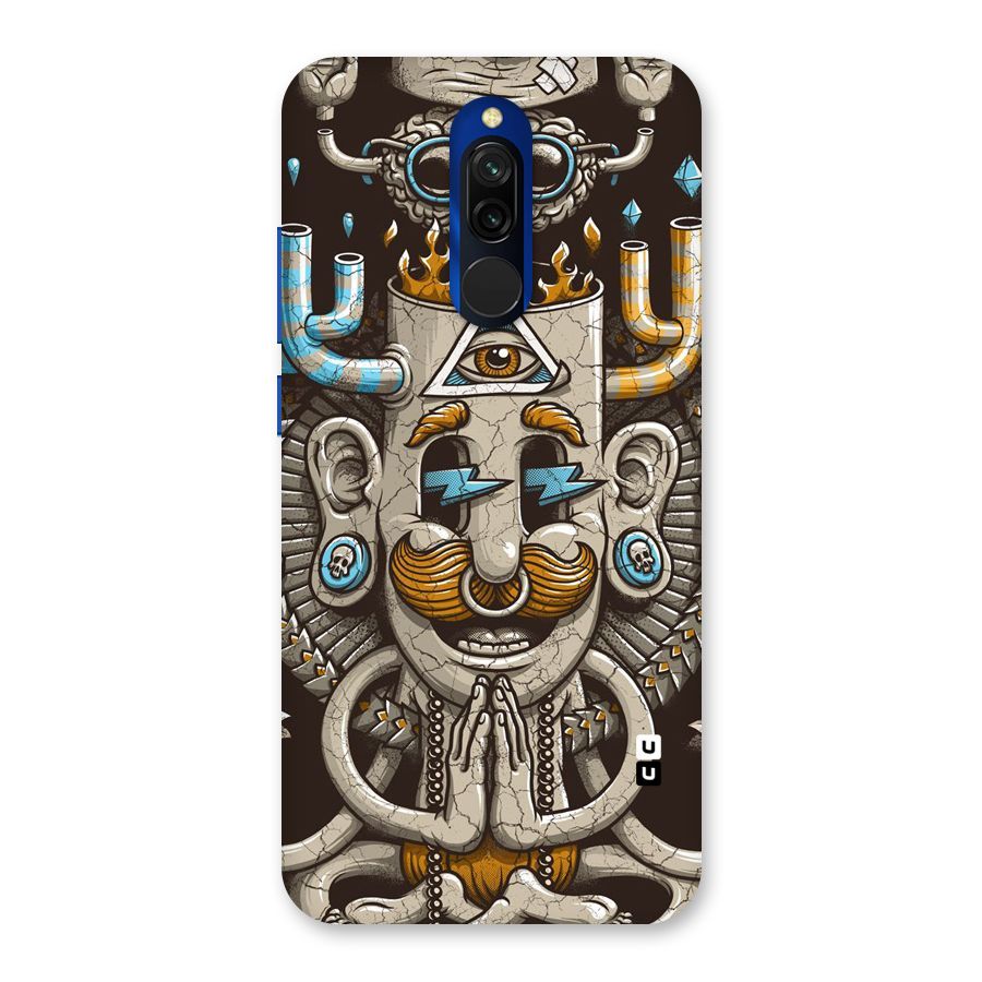 Sculpture Design Back Case for Redmi 8