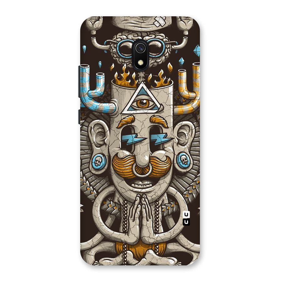 Sculpture Design Back Case for Redmi 8A