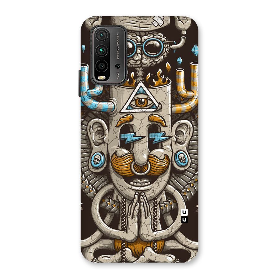 Sculpture Design Back Case for Redmi 9 Power