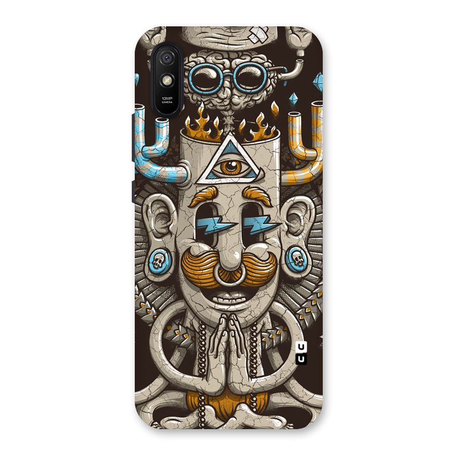 Sculpture Design Back Case for Redmi 9i