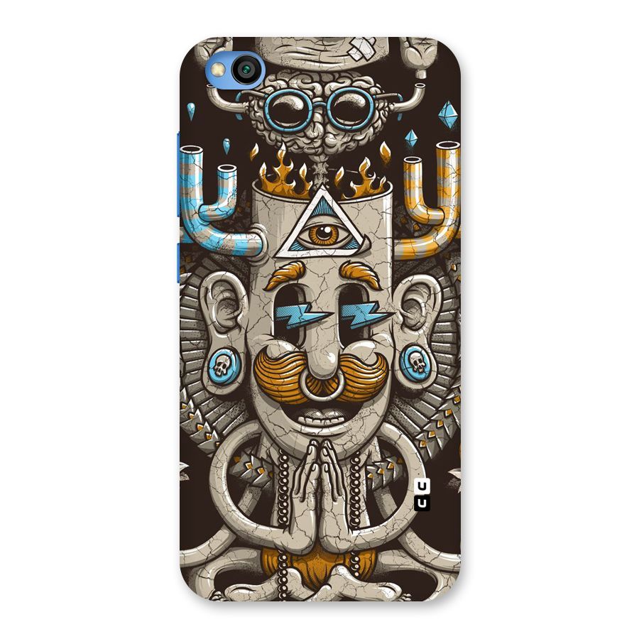Sculpture Design Back Case for Redmi Go