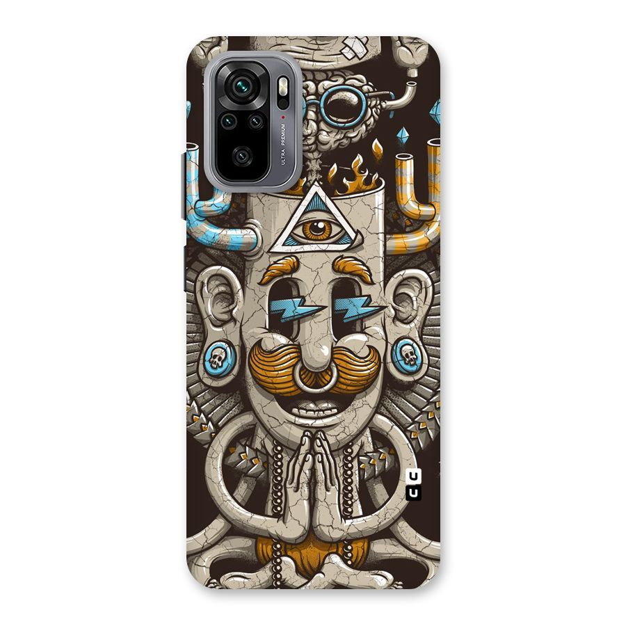 Sculpture Design Back Case for Redmi Note 10