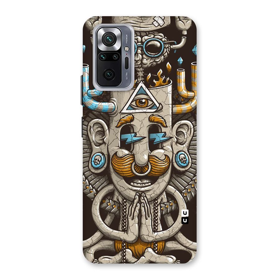 Sculpture Design Back Case for Redmi Note 10 Pro