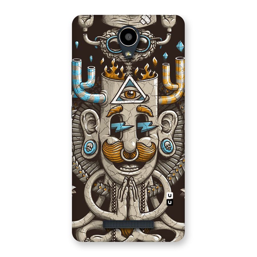 Sculpture Design Back Case for Redmi Note 2