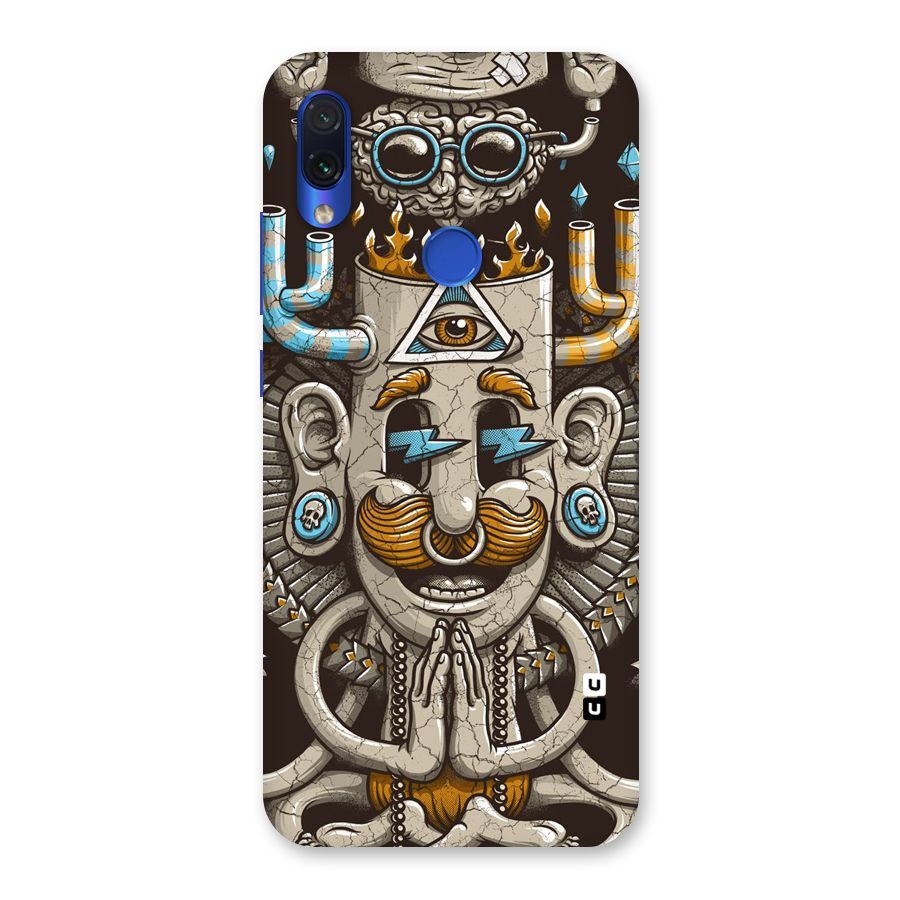 Sculpture Design Back Case for Redmi Note 7