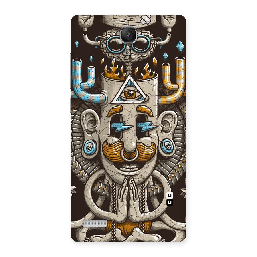 Sculpture Design Back Case for Redmi Note Prime