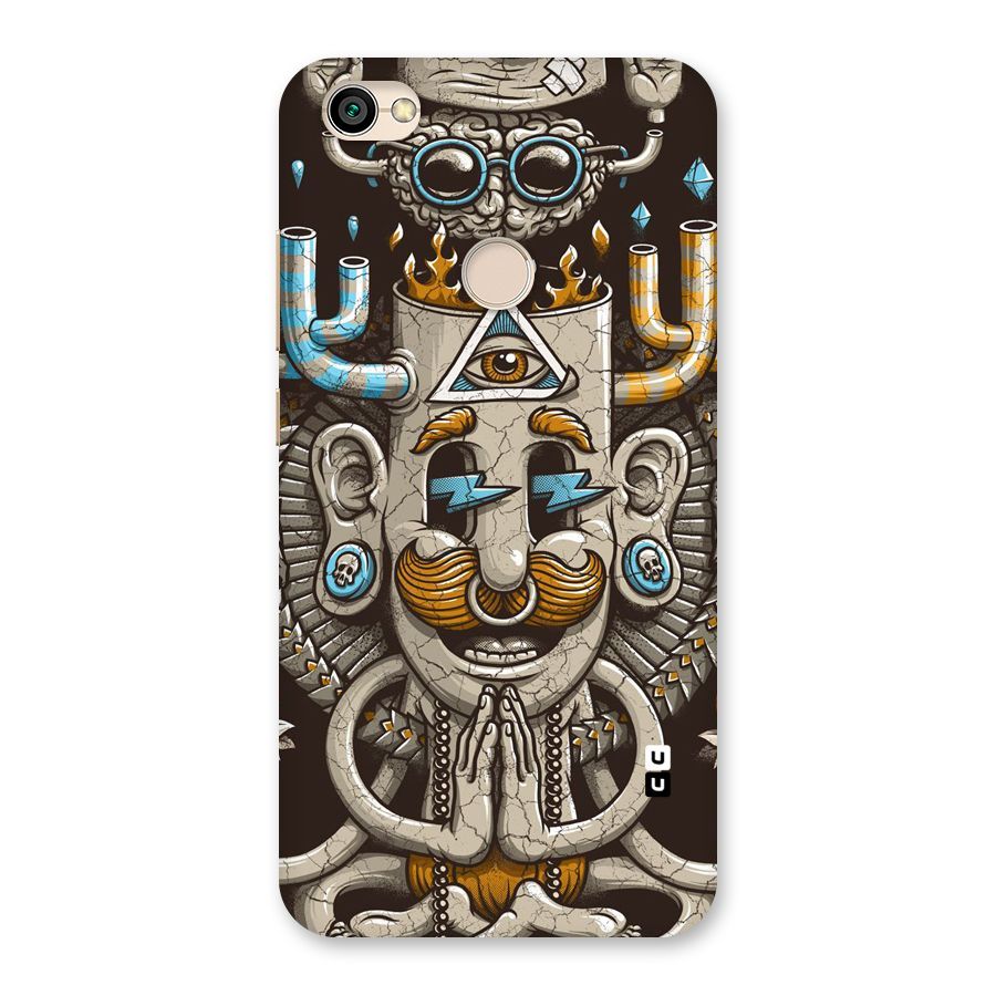 Sculpture Design Back Case for Redmi Y1 2017