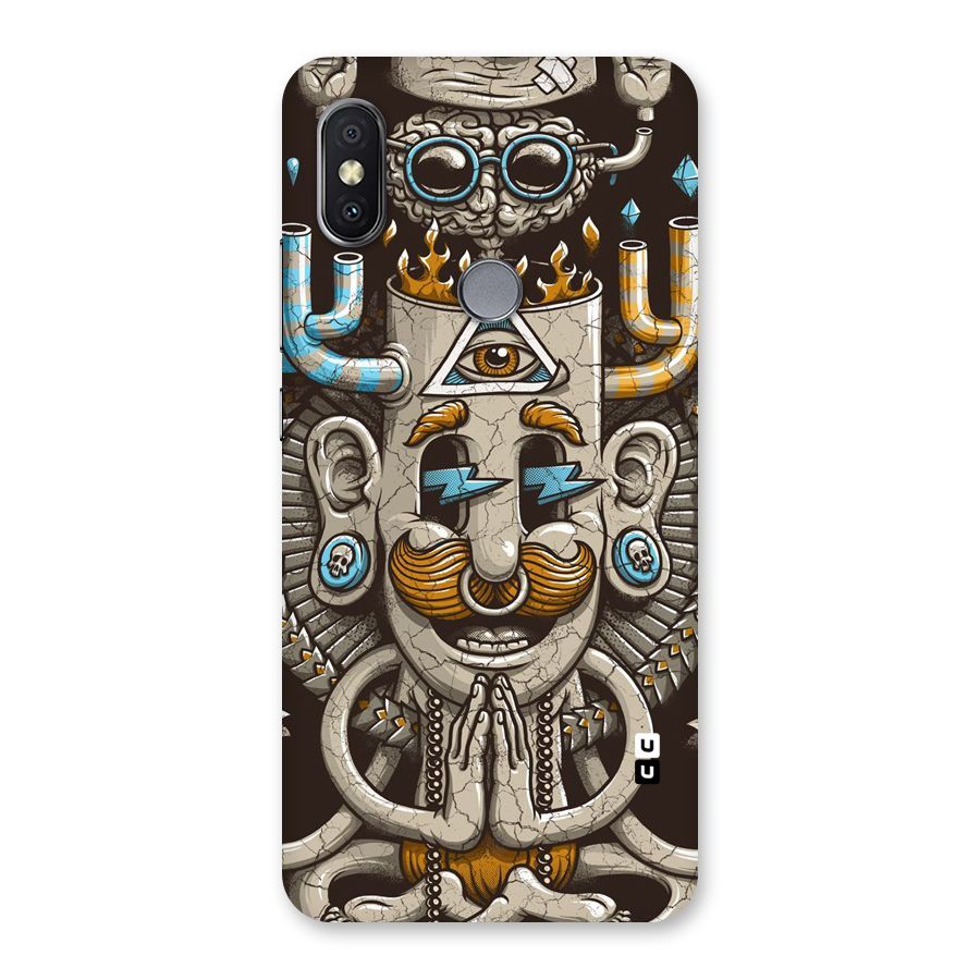 Sculpture Design Back Case for Redmi Y2