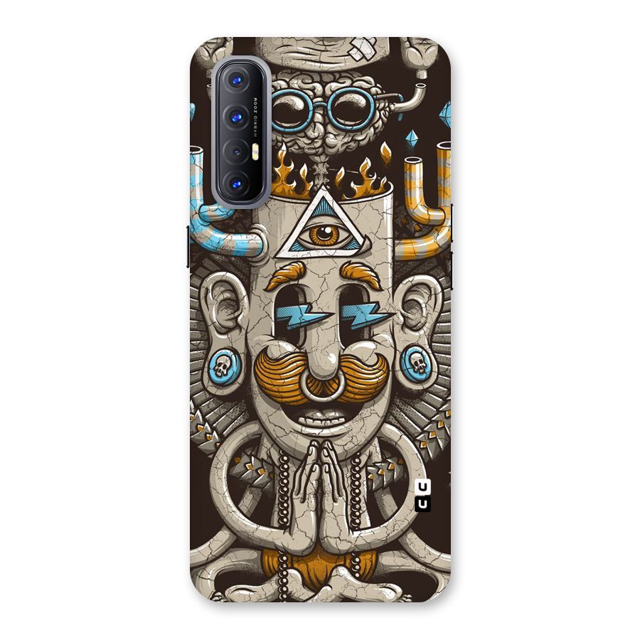 Sculpture Design Back Case for Reno3 Pro