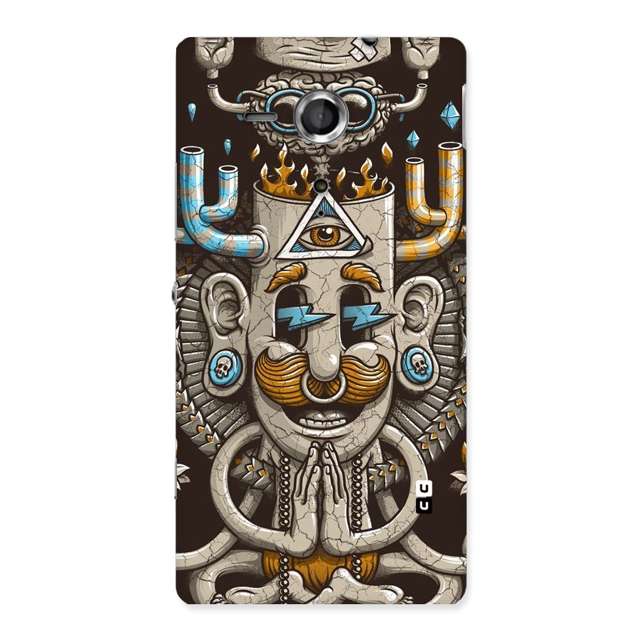 Sculpture Design Back Case for Sony Xperia SP