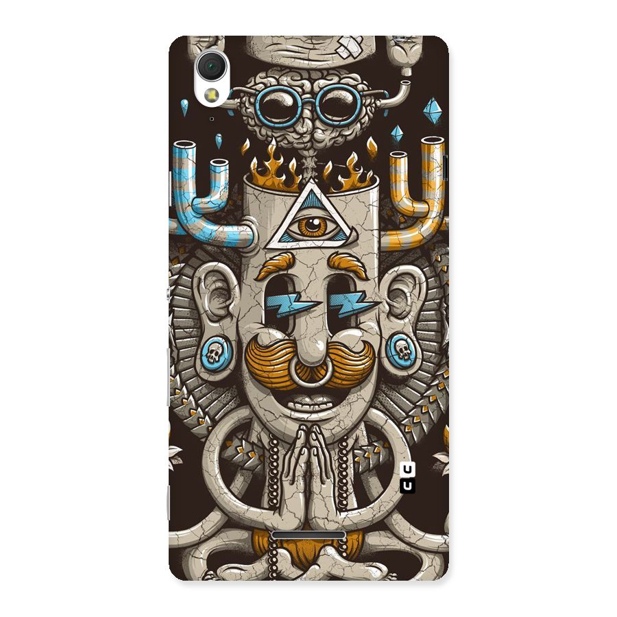 Sculpture Design Back Case for Sony Xperia T3