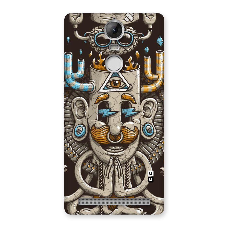 Sculpture Design Back Case for Vibe K5 Note