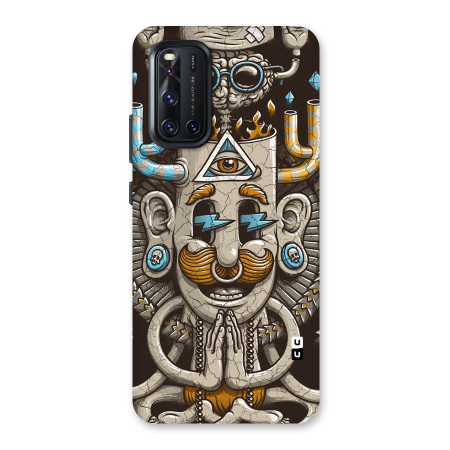 Sculpture Design Back Case for Vivo V19