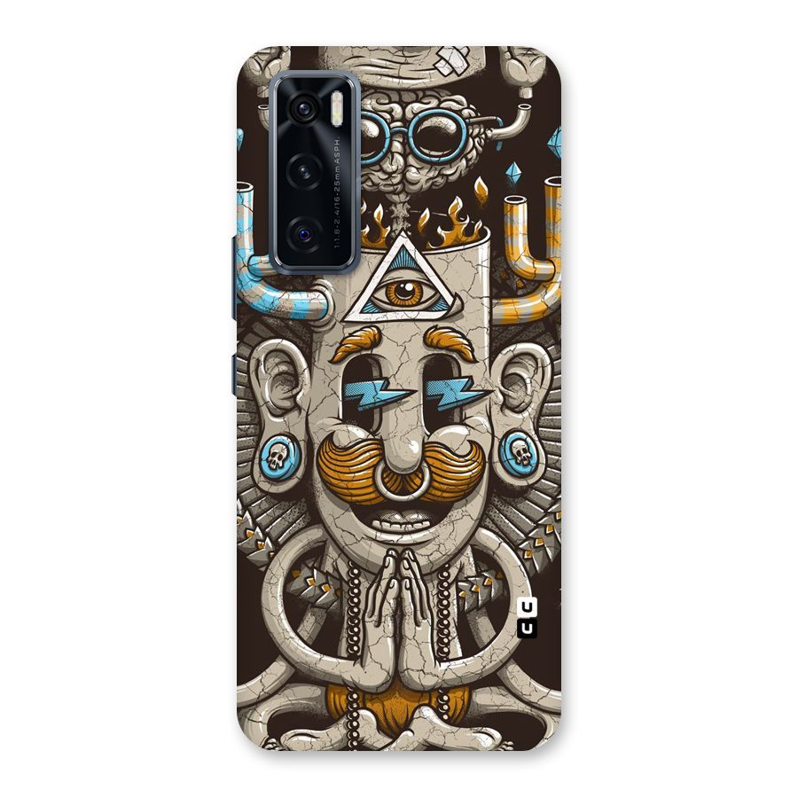 Sculpture Design Back Case for Vivo V20 SE