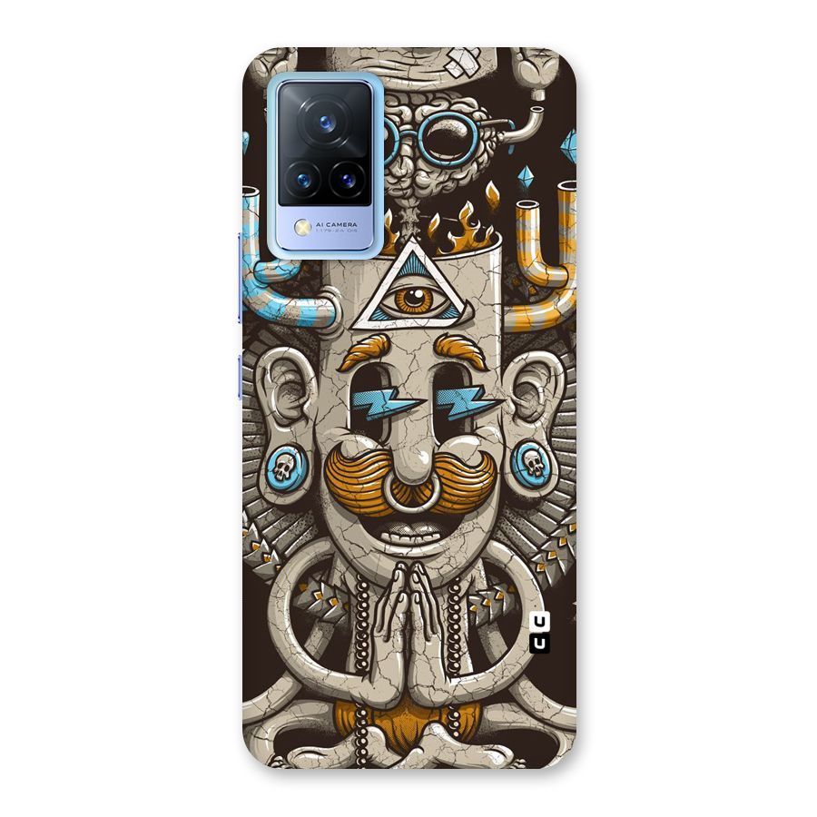 Sculpture Design Back Case for Vivo V21 5G