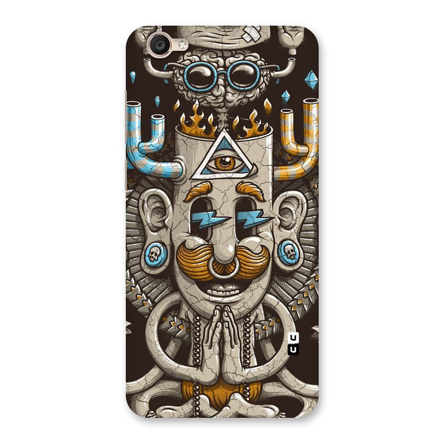 Sculpture Design Back Case for Vivo Y55s