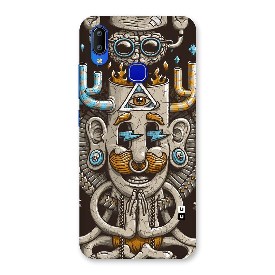 Sculpture Design Back Case for Vivo Y91