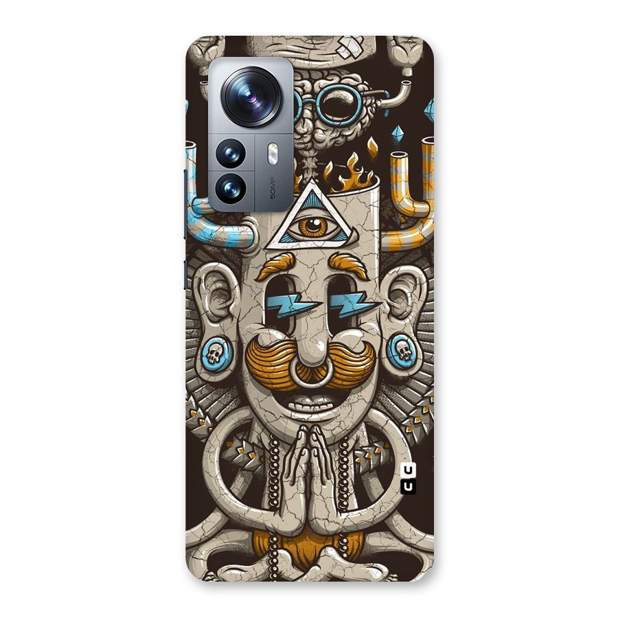 Sculpture Design Back Case for Xiaomi 12 Pro