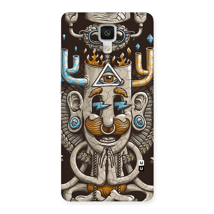 Sculpture Design Back Case for Xiaomi Mi 4