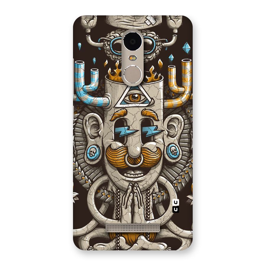 Sculpture Design Back Case for Xiaomi Redmi Note 3