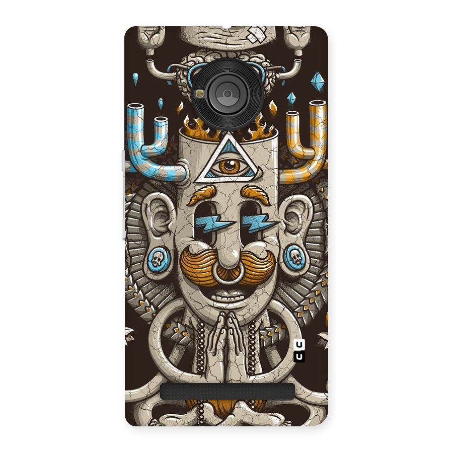 Sculpture Design Back Case for Yu Yunique