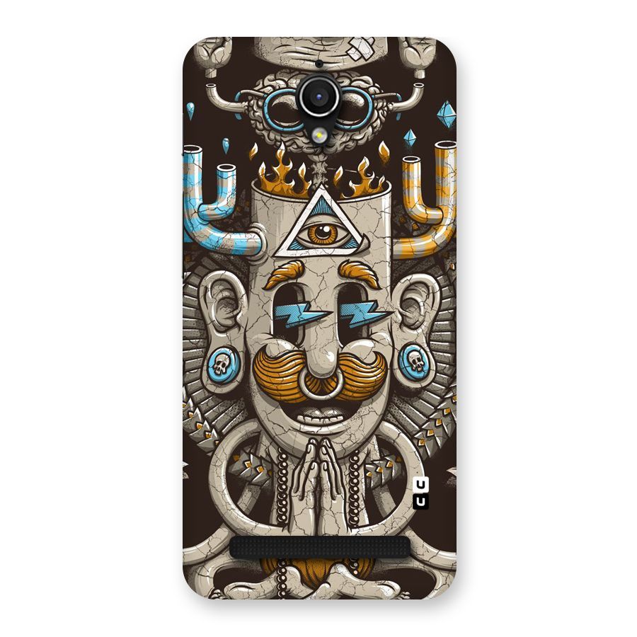 Sculpture Design Back Case for Zenfone Go