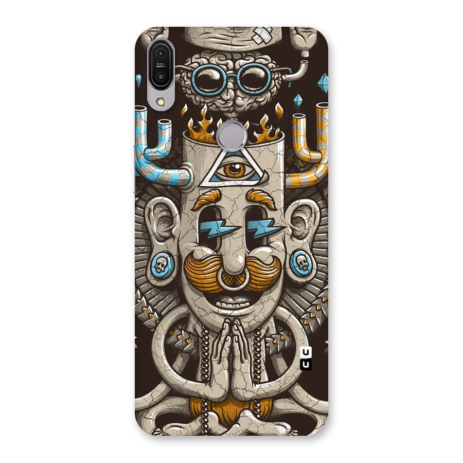 Sculpture Design Back Case for Zenfone Max Pro M1