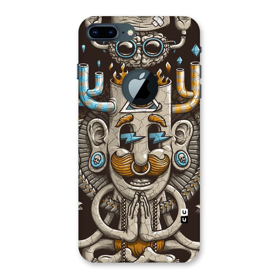 Sculpture Design Back Case for iPhone 7 Plus Logo Cut