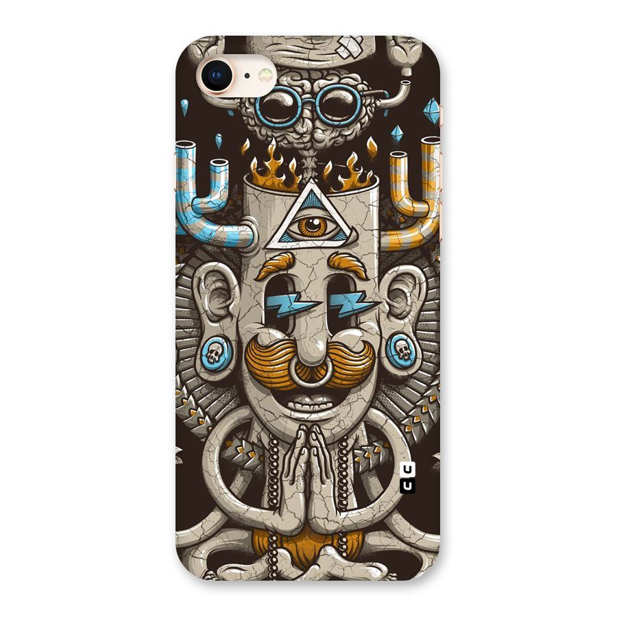 Sculpture Design Back Case for iPhone 8