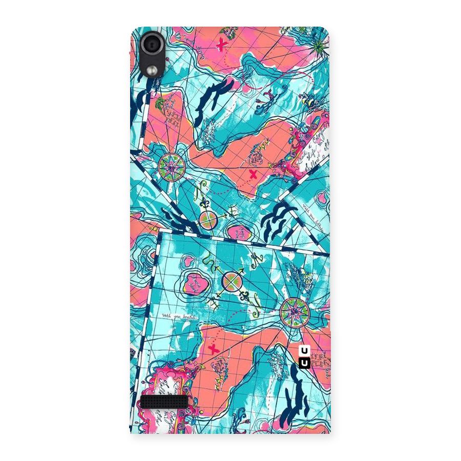 Sea Adventure Back Case for Ascend P6