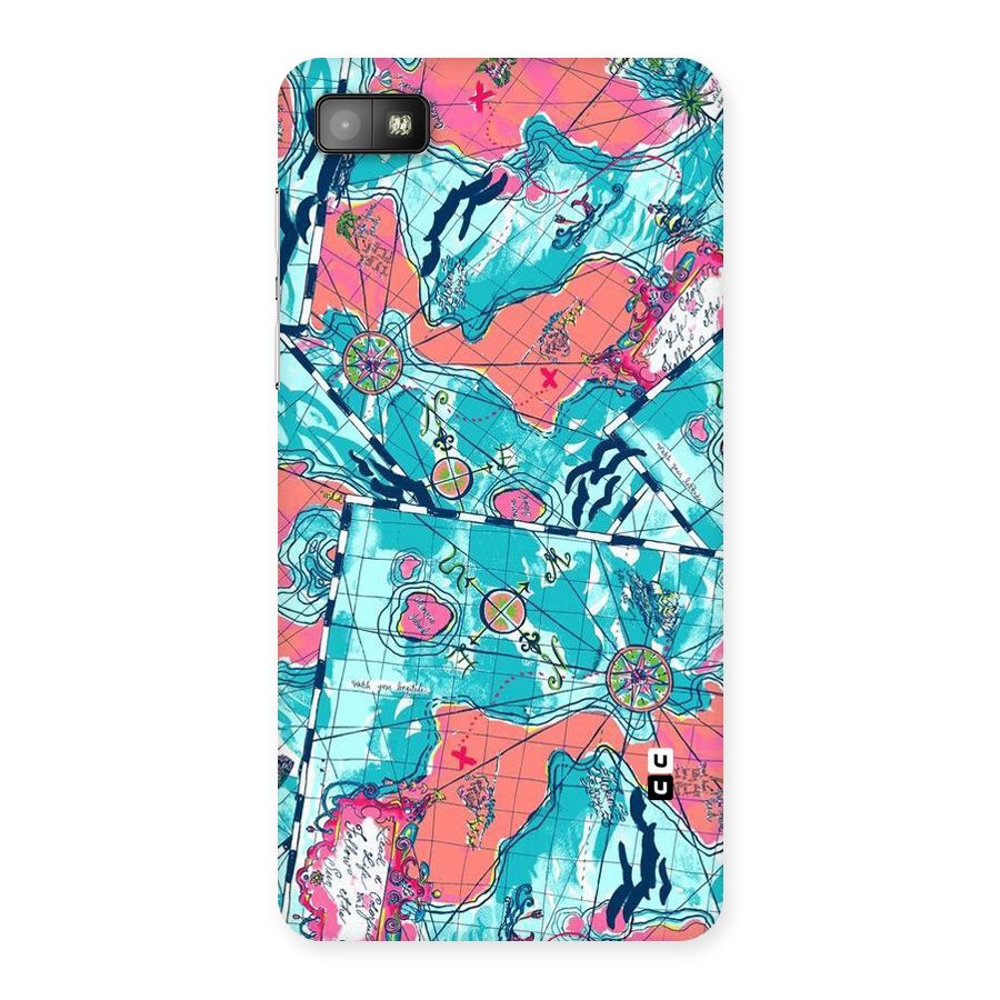 Sea Adventure Back Case for Blackberry Z10