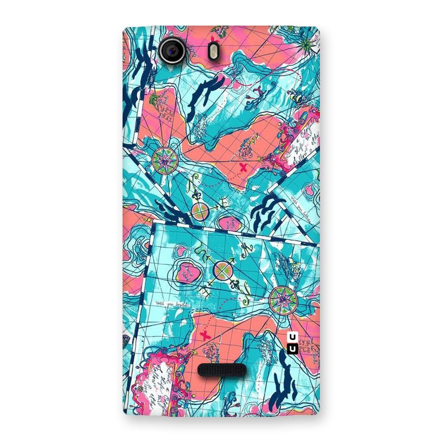 Sea Adventure Back Case for Canvas Nitro 2 E311