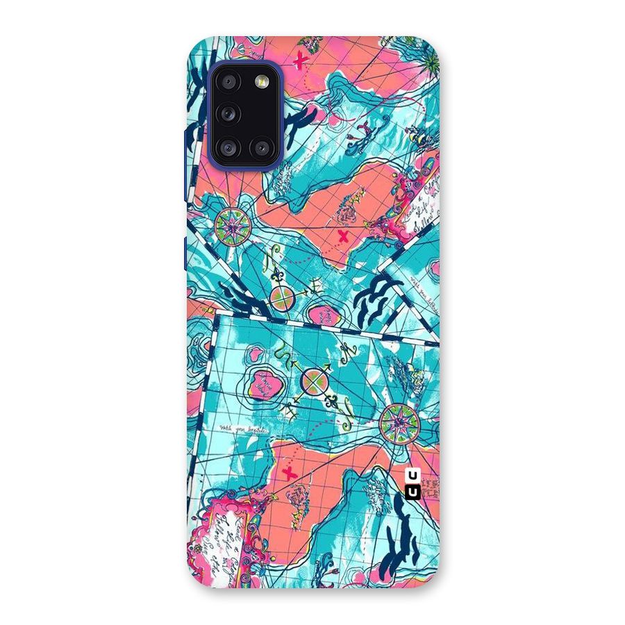 Sea Adventure Back Case for Galaxy A31