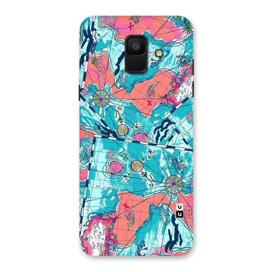 Sea Adventure Back Case for Galaxy A6 (2018)