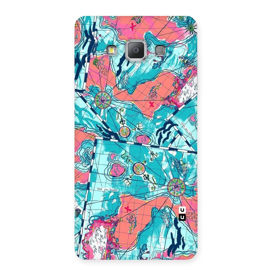 Sea Adventure Back Case for Galaxy A7