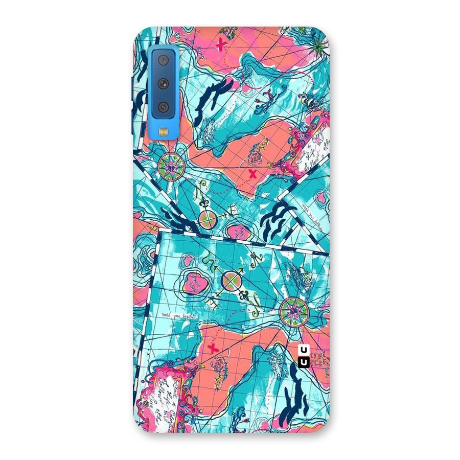 Sea Adventure Back Case for Galaxy A7 (2018)