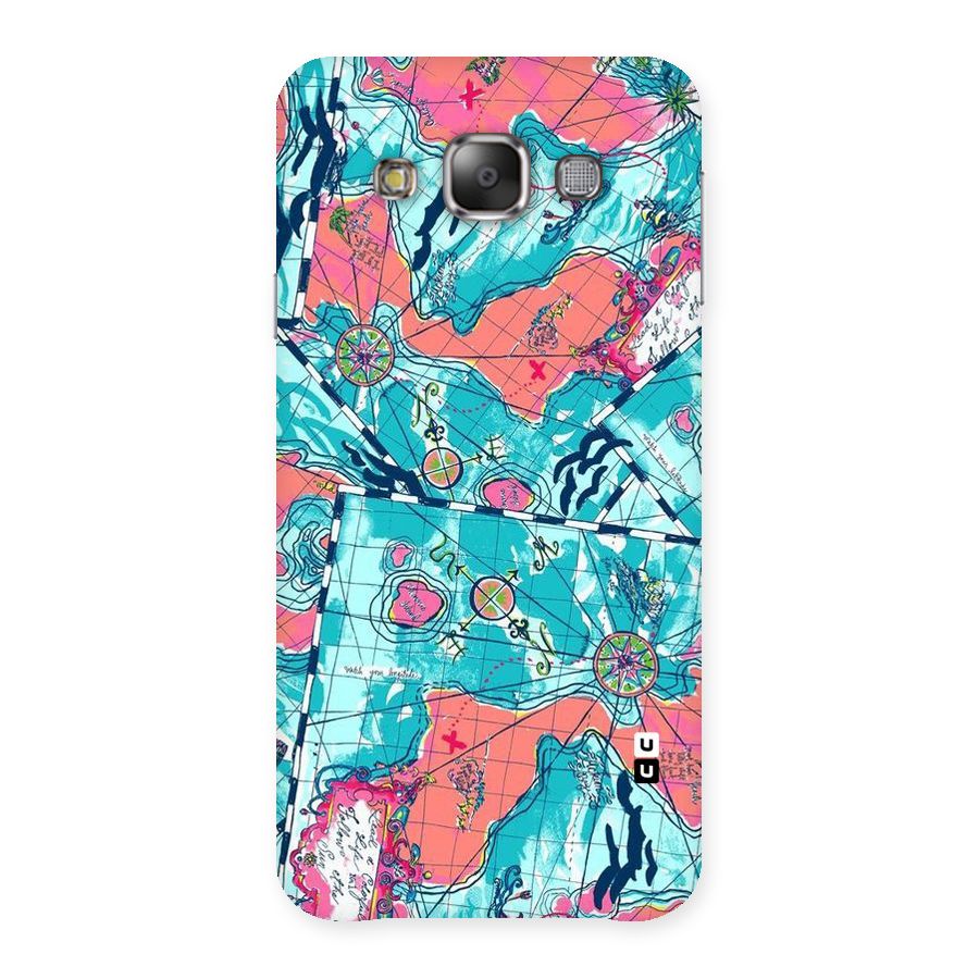 Sea Adventure Back Case for Galaxy E7